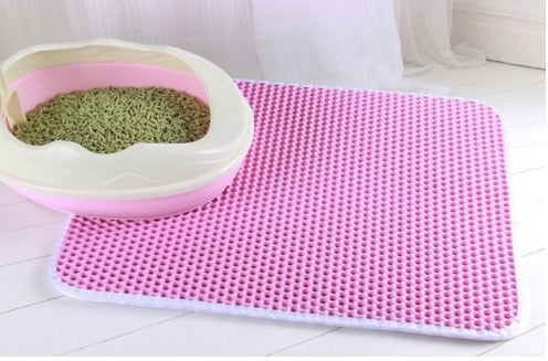 AquaGuard LitterMate: Waterproof Double-Layer Litter Mat