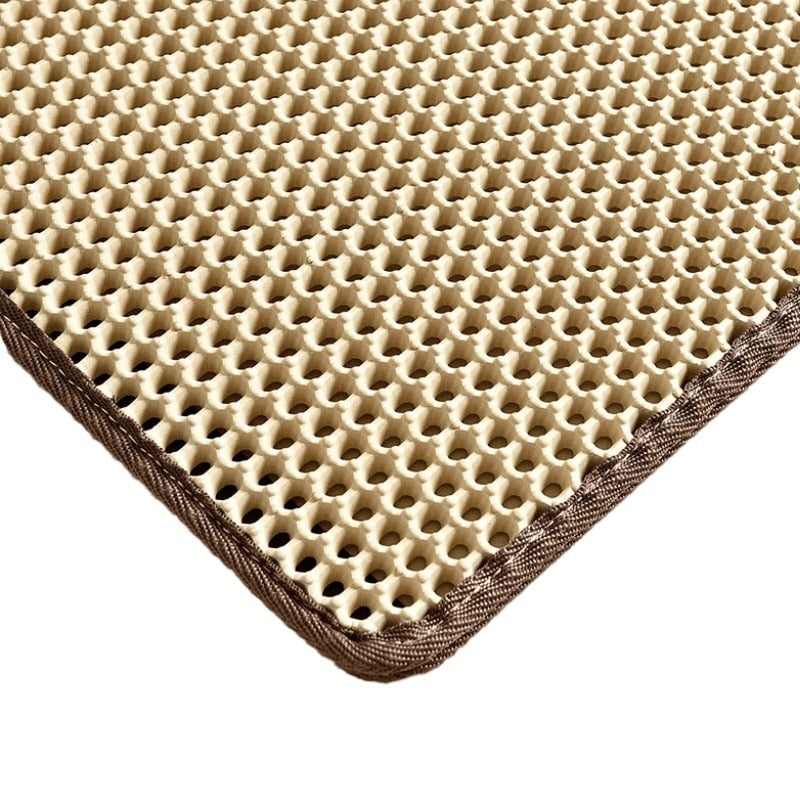 AquaGuard LitterMate: Waterproof Double-Layer Litter Mat